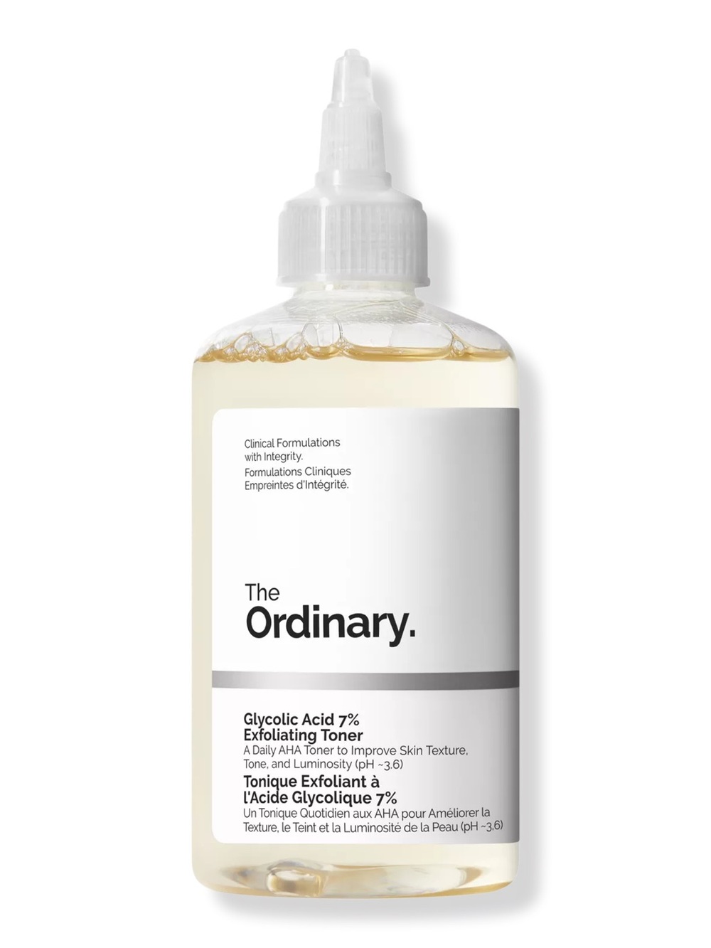The Ordinary Glycolic Acid 7% Exfoliating and Brightening Daily Toner, NEW